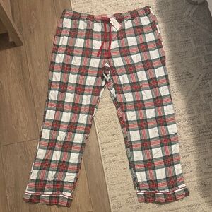 Wondershop Red and Green Plaid Pajama Pants